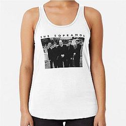 The Sopranos - Retro Racerback Tank Top