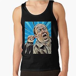 The Sopranos - Tony Soprano - Fan Art - Gifts for Sopranos Fans - Tony Soprano Cheering Tank Top