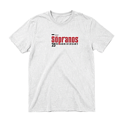 25th Anniversary Adult DTNK2204 The Sopranos Washed T-Shirts