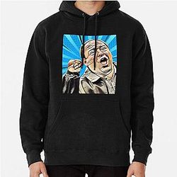 The Sopranos - Tony Soprano - Fan Art - Gifts for Sopranos Fans - Tony Soprano Cheering Pullover Hoodie