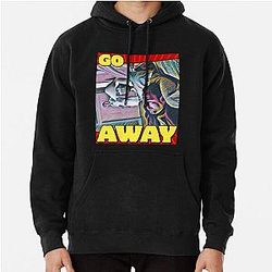 The Sopranos - Tony Soprano - Fan Art - Gifts for Sopranos Fans - Tony Soprano Go Away. Pullover Hoodie