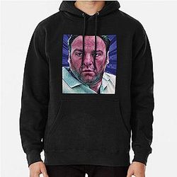 The Sopranos - Tony Soprano - Fan Art - Gifts for Sopranos Fans - Tony Soprano Hit Attempt. Pullover Hoodie