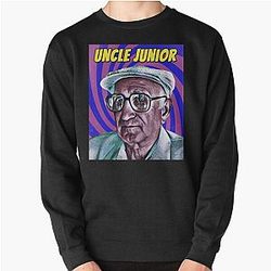 The Sopranos - Tony Soprano - Fan Art - Gifts for Sopranos Fans -  Uncle Junior.  Pullover Sweatshirt