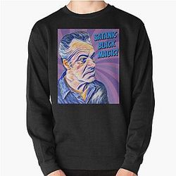The Sopranos - Tony Soprano - Fan Art - Gifts for Sopranos Fans - Paulie Walnuts Satanic Black Magic Pullover Sweatshirt