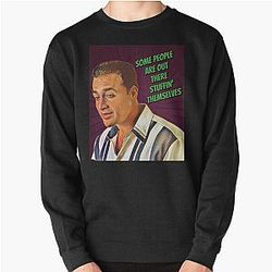 The Sopranos - Tony Soprano - Fan Art - Gifts for Sopranos Fans - Some People Are Out There Stuffin' Themselves. Albert Barese.  Pullover Sweatshirt