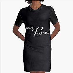 Bucco's Vesuvio - The Sopranos  Graphic T-Shirt Dress