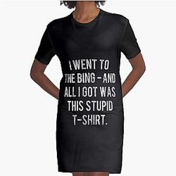 The Sopranos Bada Bing Graphic T-Shirt Dress