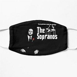 The Sopranos Mario Puzo Flat Mask