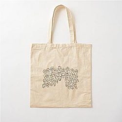 The Sopranos - THE FACES Cotton Tote Bag