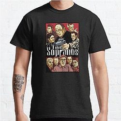 mafia the sopranos crime tv show Classic T-Shirt