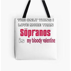 the sopranos  All Over Print Tote Bag
