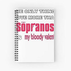 the sopranos  Spiral Notebook