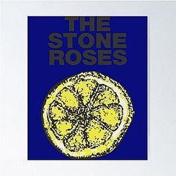 The Stone Roses Merch Lemon Poster