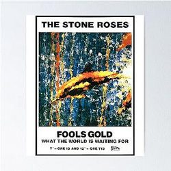 Gift for Men The Stone Roses Vintage Retro Phone Skin Poster