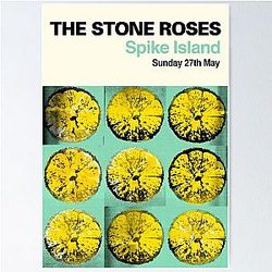 The Stone Roses Spike Island Exhibition Print