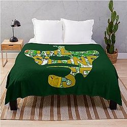 Ian Brown The Stone Roses Throw Blanket