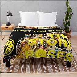 The Stone Roses Shoot You Down Colour Summer Vibe Throw Blanket