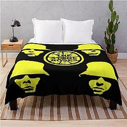 The Stone Roses Throw Blanket