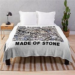 Mens Best Vintage The Stone Roses Throw Blanket