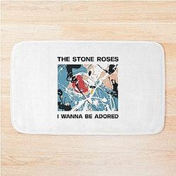 Stone Roses Merch I WANNA BE ADORED Bath Mat