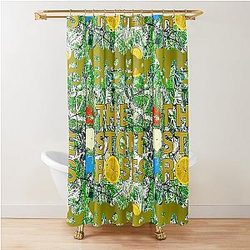 The Stone Roses The Album Faces Shower Curtain