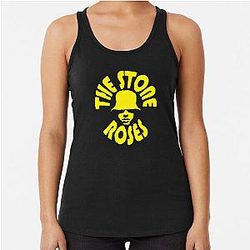 The Stone Roses Reni Yellow Racer Tank Top