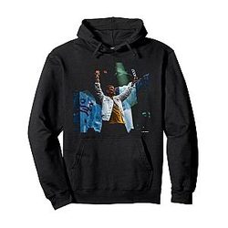 Ian Brown The Stone Roses Singer Live By Andy Willsher Hoodie