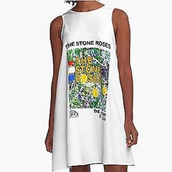 The Stone Roses Mens Phone Case Gifts Movie Fan A-Line Dress