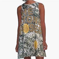 The Stone Roses - Vinyl A-Line Dress