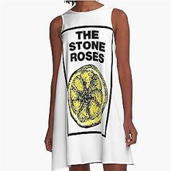 The Stone Roses A-Line Dress