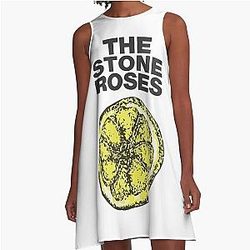 Vintage Stone Roses Merch The Stone Roses A-Line Dress