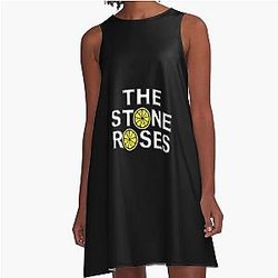 The Stone Roses A-Line Dress