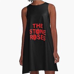 The Stone Roses A-Line Dress