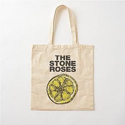 Stone Roses Merch Lemon Cotton Tote Bag