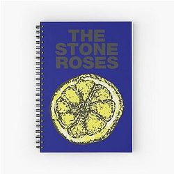 The Stone Roses Lemon Spiral Notebook