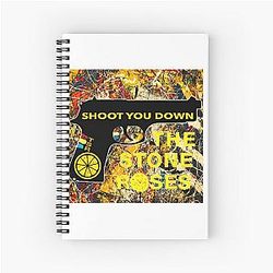 The Stone Roses Shoot You Down Colour Summer Vibe Spiral Notebook