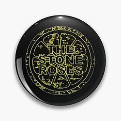 The Stone Roses Lemon Yellow Glow Pin