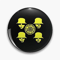 The Stone Roses Lemon Yellow Pin