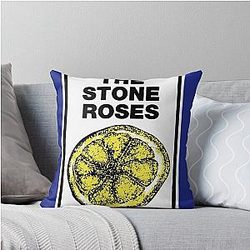 The Stone Roses Throw Pillow