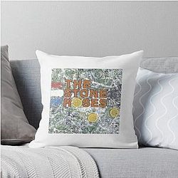 The Stone Roses Throw Pillow