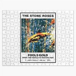 Gift for Men Stone Roses Vintage Retro Jigsaw Puzzle