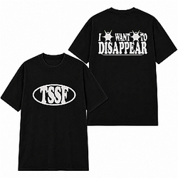 Oval Logo Disappear Star Graphic LA 2605 The Story So Far T-Shirts
