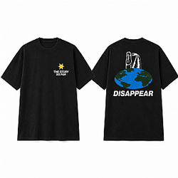 Yellow Star Earth Disappear Graphic LA 2605 The Story So Far T-Shirts