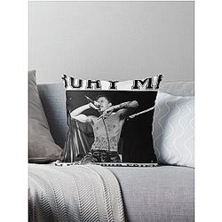 The Story So Far - Swords & Pens (B&W) Throw Pillow