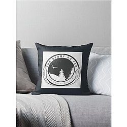 The Story So Far Circle Throw Pillow