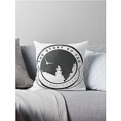 The Story So Far Circle Logo Throw Pillow