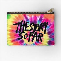 The Story So Far - Tie Dye Zipper Pouch