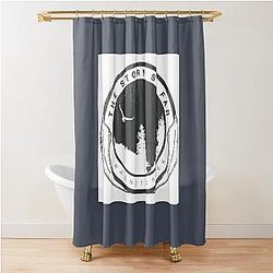 The Story So Far Circle Shower Curtain