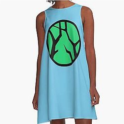 Symbol of Strangers A-Line Dress
