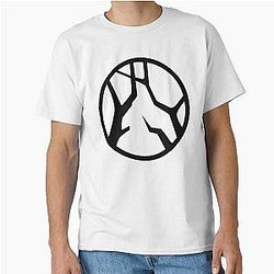 Black and White Symbol of the Strangers Classic T-Shirt